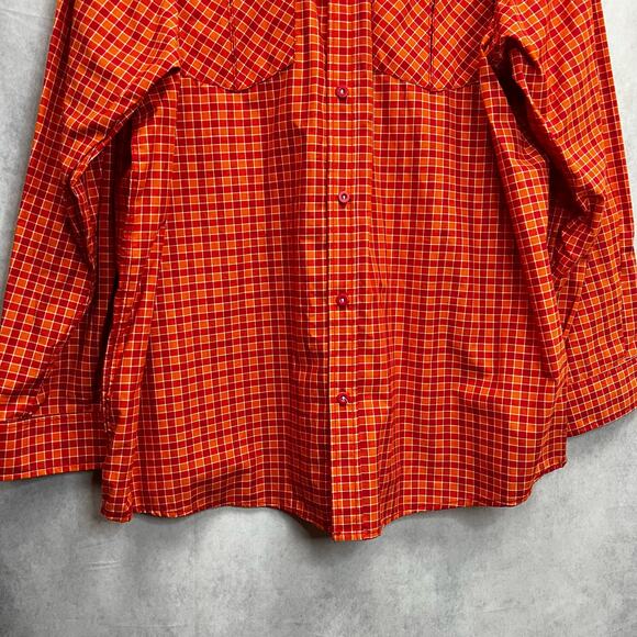 ROCAWEAR Mens Button-Down Checker Shirt Size 3XL - Picture 4 of 10